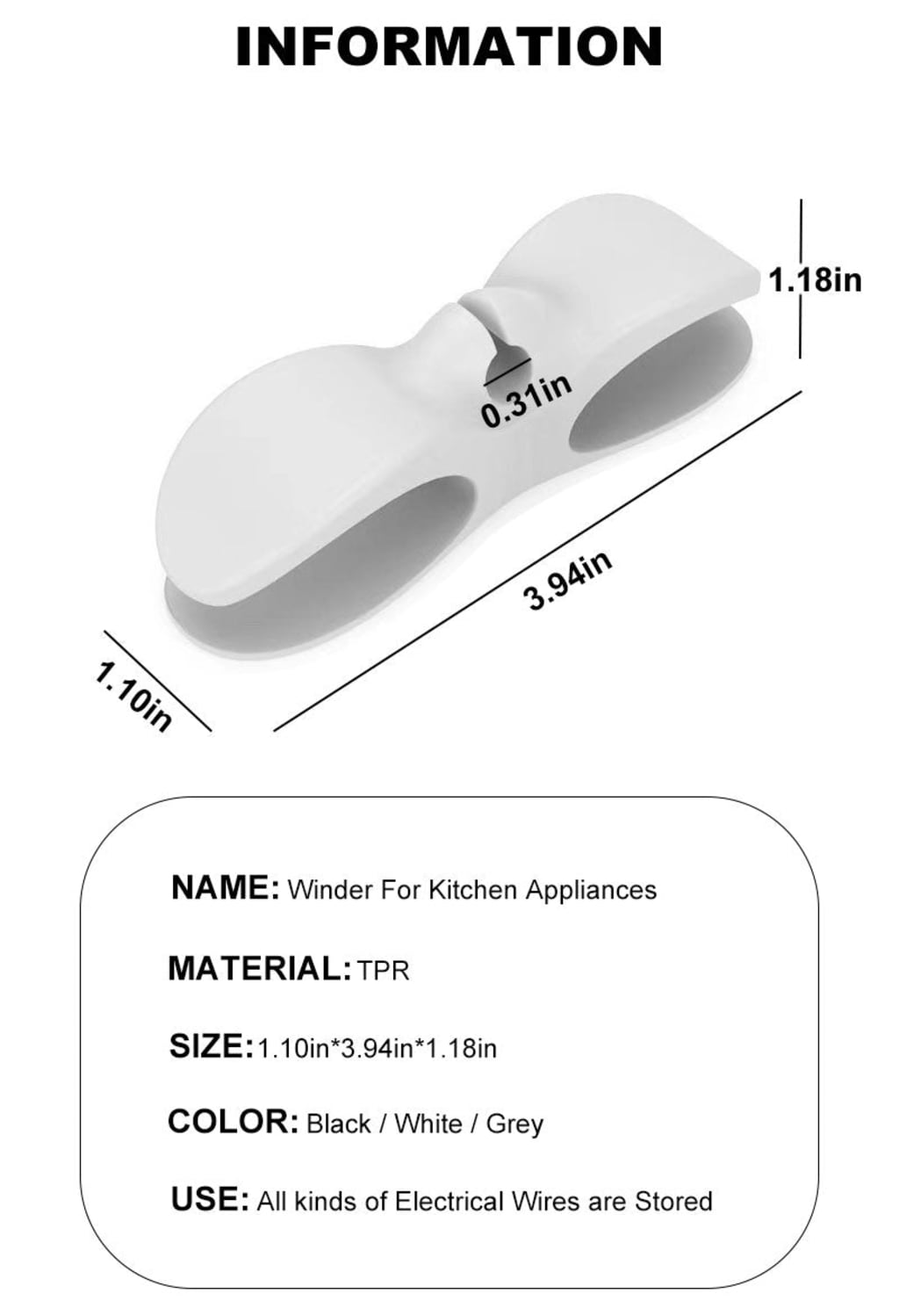 Clipo™ cable organizer